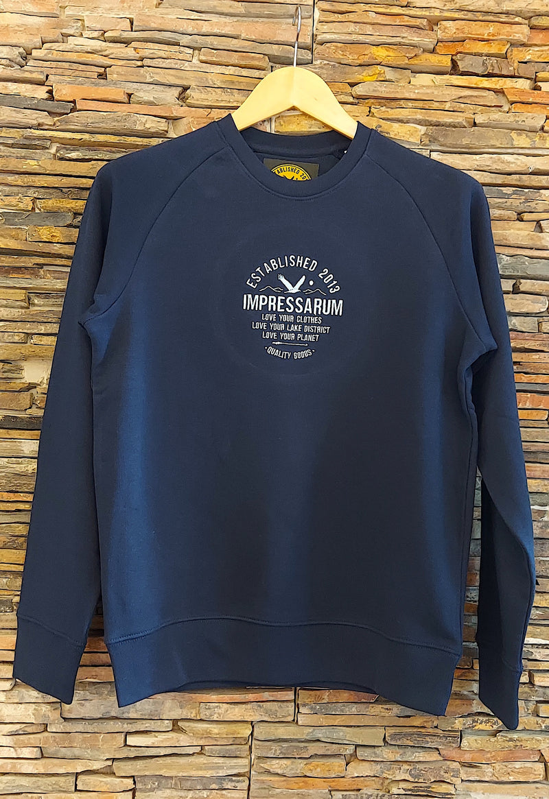 Navy sweatshirt (UNISEX)