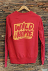 Wild is Home Sweatshirt Red (UNISEX)